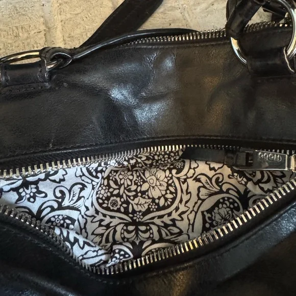 HOBO Black Leather Hobo Bag - Picture 7 of 12